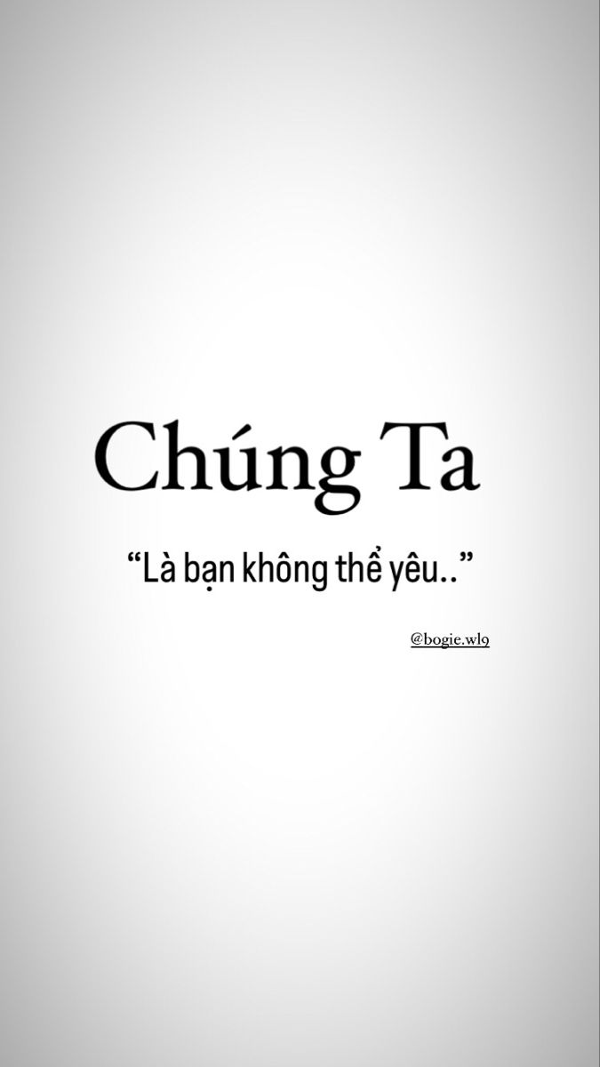 Chữ đen trên trắng