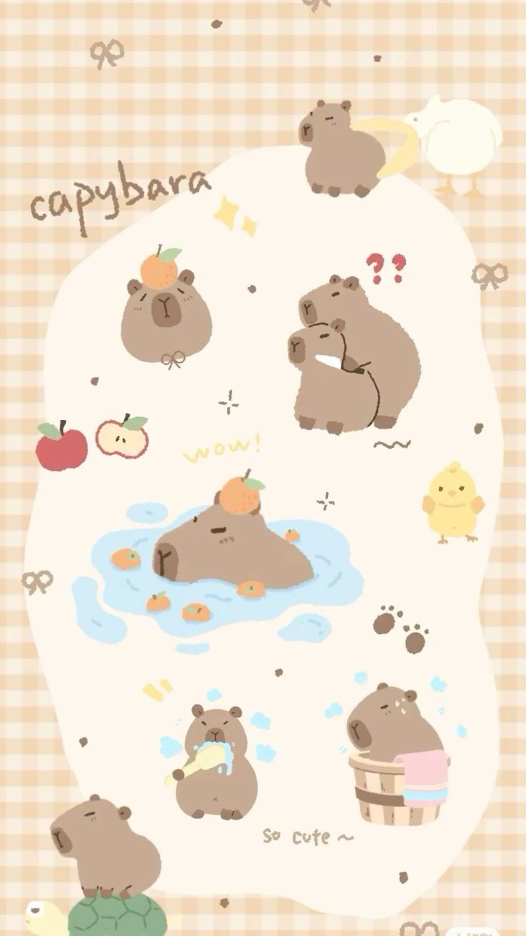 Hình ảnh capybara tươi sáng